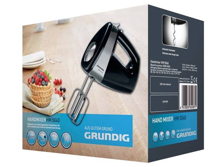 GRUNDIG Handmixer HM 5040 Black Friday Preise
