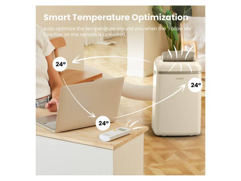 Comfee Mobiles Klimagerät »Smart Cool 12000 Plus«, für Räume bis 43 m² Flash Sale
