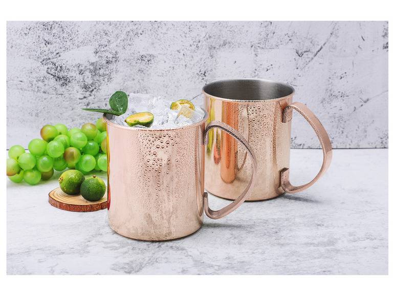 ECHTWERK Moscow Mule Becher Set aus Edelstahl Begrenzte Freigabe