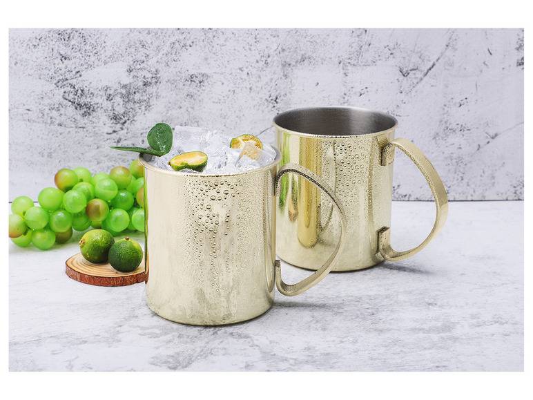 ECHTWERK Moscow Mule Becher Set aus Edelstahl Begrenzte Freigabe