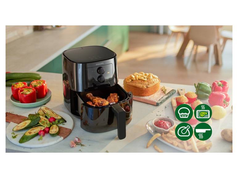 PHILIPS Essential Airfryer Compact »HD9200/90«, 1400 W Günstiger Verkauf