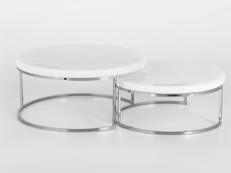 ECHTWERK Etagere Marmor, 2 stöckig, ideal zum Servieren Rabatt
