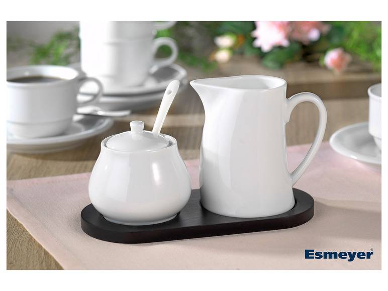Esmeyer Milch- und Zuckerset aus weißem Porzellan Weihnachtsangebot