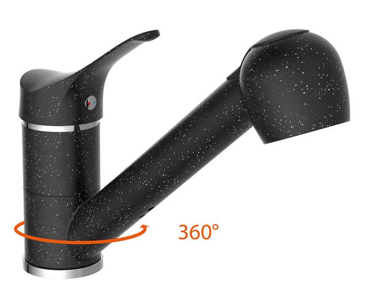 Eisl Küchenarmatur »GRANIT«, mit ausziehbarer Geschirrbrause Top Angebot