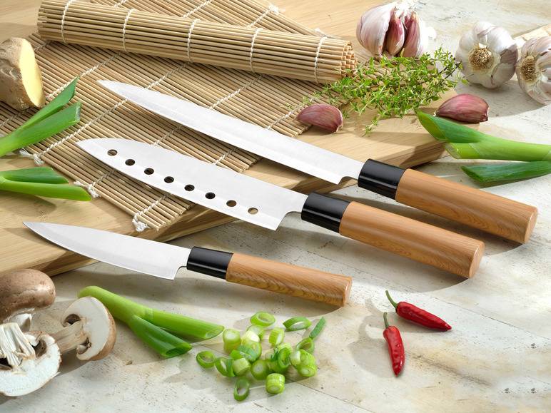 Esmeyer Messerset 3 tlg. im asiatischen Stil Saisonale Angebote