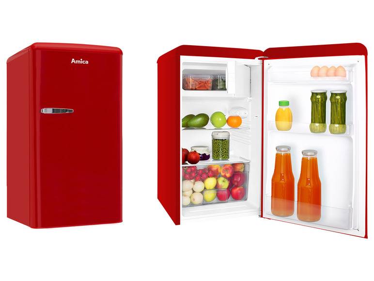 Amica Retro Kühlschrank »KSR 361 105« mit Gefrierfach VIP-Rabatte