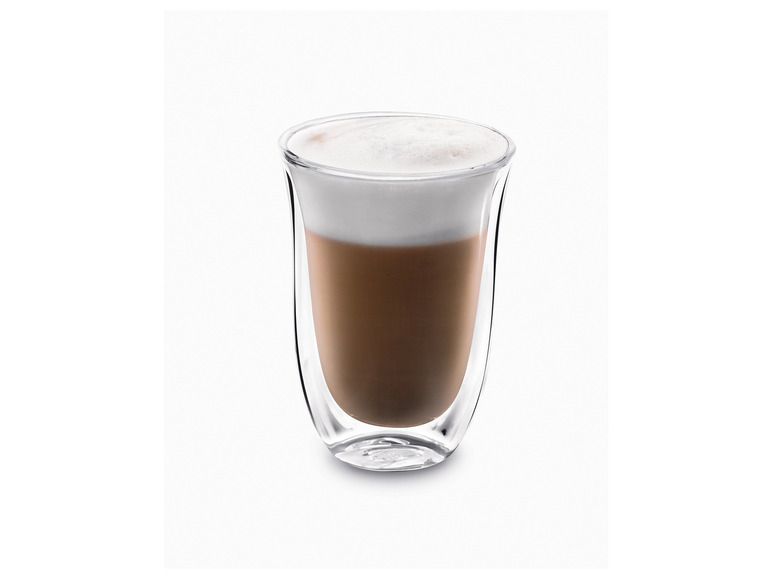 Delonghi Latte Macchiato Gläser, 220 ml, 2er Set Black Friday Preise