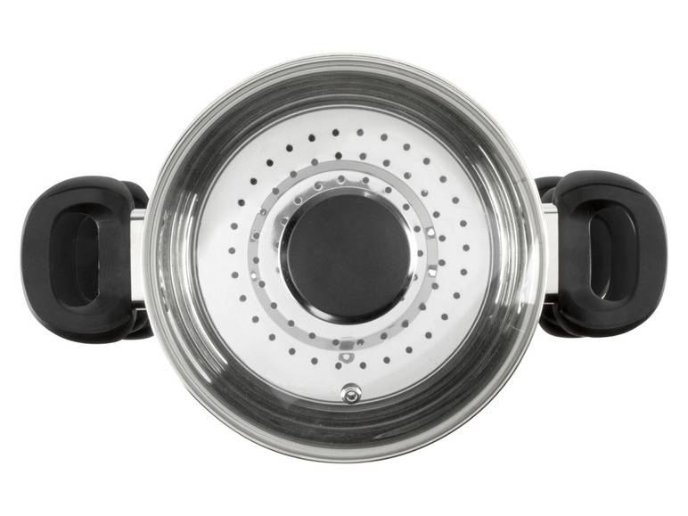 Salter® Dampfgartopf-Set, 4-tlg. Ø 18 cm Fabrikverkauf