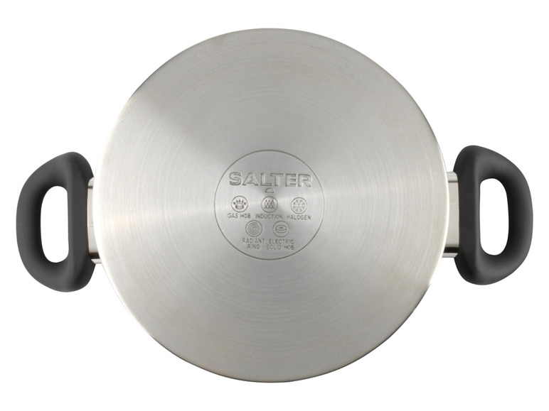 Salter® Dampfgartopf-Set, 4-tlg. Ø 18 cm Fabrikverkauf