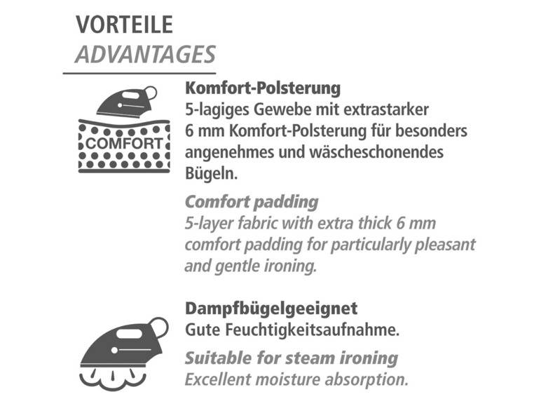 Wenko Bügeldecke »Air Comfort« Blitzbügler, dampfbügelgeeignet Wochenangebot