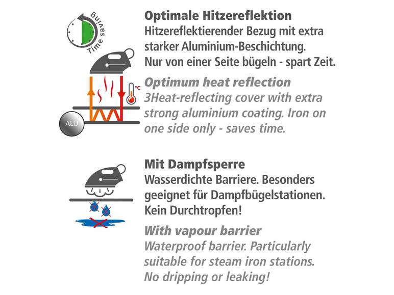 Wenko Bügeldecke »Air Comfort« Blitzbügler, dampfbügelgeeignet Wochenangebot