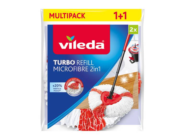 Vileda Turbo Ersatzkopf 2er Begrenzte Freigabe