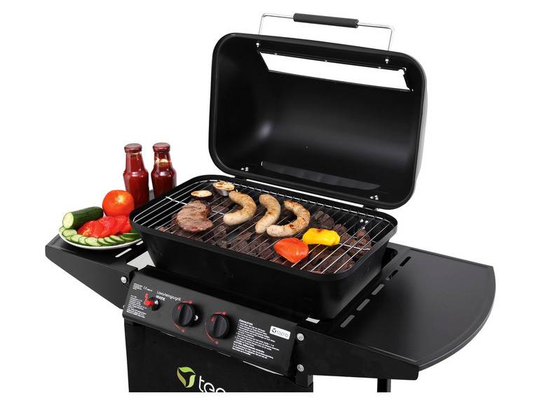 tepro Lavasteingasgrill »Irvine«, 5,4 kW, mit Piezo-Zündung Letzte 3 Tage