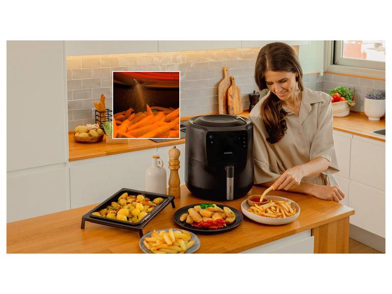 Cecotec Heißluftfritteuse Cecofry Rain »3300«, 1550 W Super Rabatt