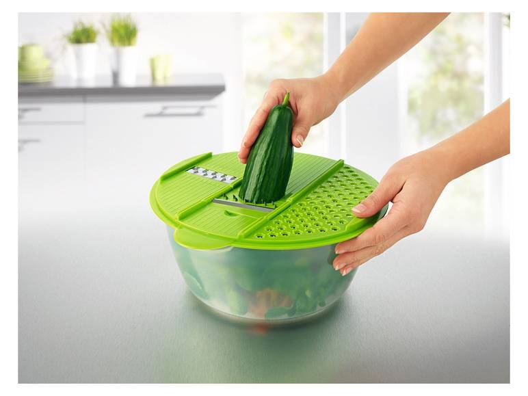 GOURMETmaxx 3-in-1-Salat-Set, 9-teilig Kostenloser Versand international