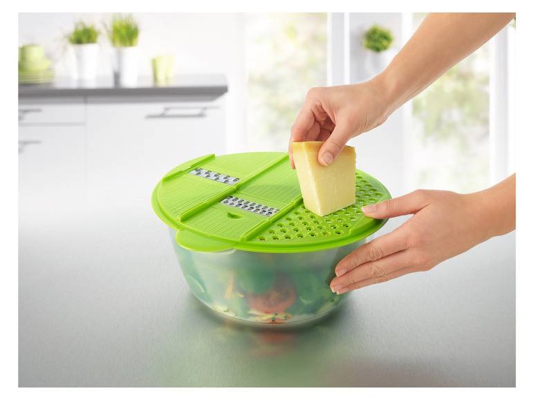 GOURMETmaxx 3-in-1-Salat-Set, 9-teilig Kostenloser Versand international