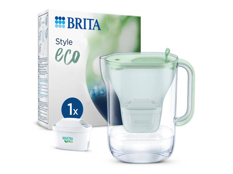 BRITA Wasserfilter-Kanne Style ECO inkl. 1x MAXTRA PRO ALL-IN-1Filterkartusche Fabrikverkauf