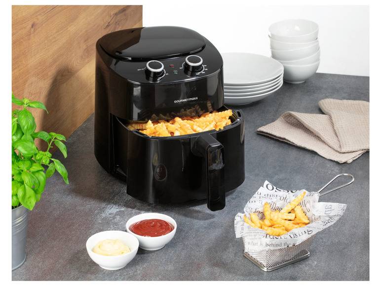 GOURMETmaxx Heißluft-Fritteuse Mechanisch 4,5 l Saisonale Angebote