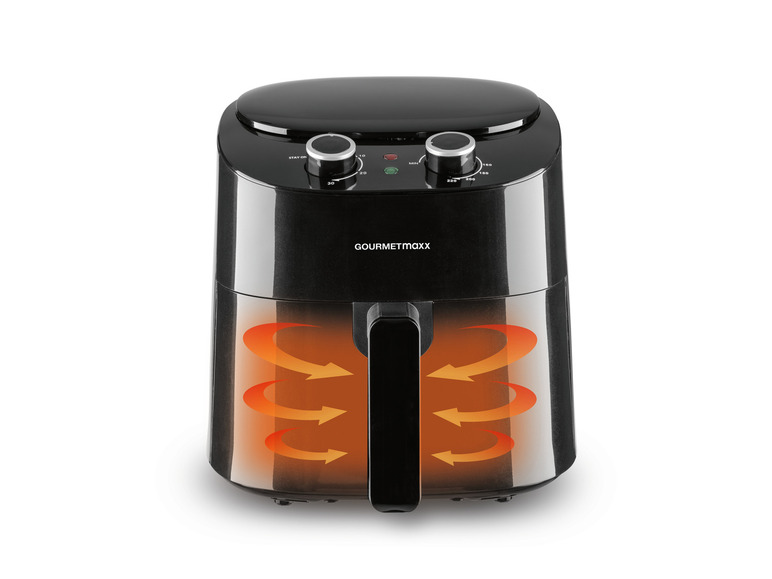 GOURMETmaxx Heißluft-Fritteuse Mechanisch 4,5 l Saisonale Angebote