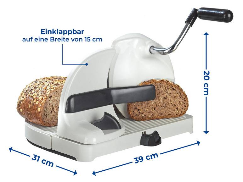 Wenko Brotschneidemaschine mit Handkurbel Räumungsverkauf