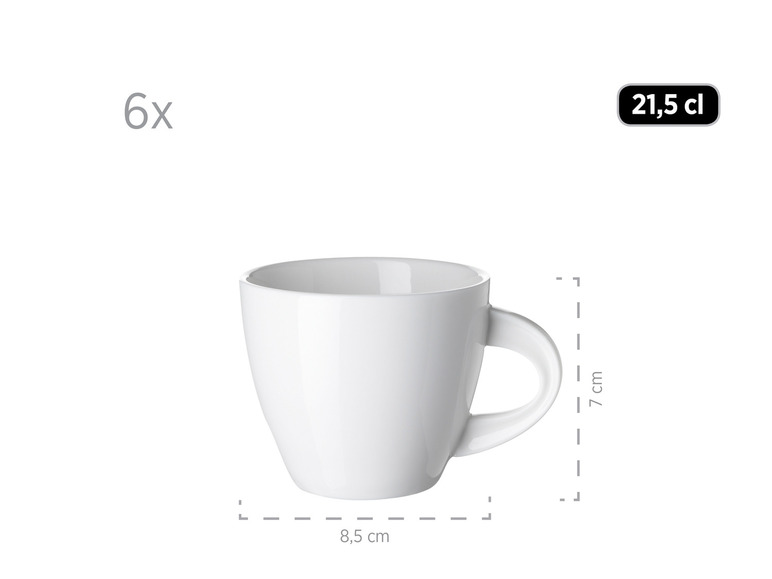 MÄSER Kaffeeservice »La Musica«, 18-teilig, aus Porzellan VIP-Rabatte