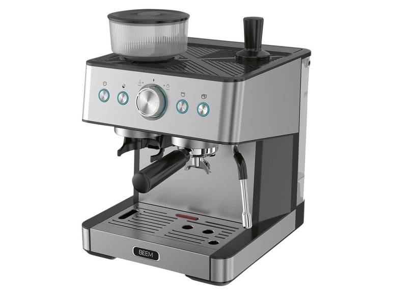 BEEM Siebträgermaschine mit Mahlwerk, Thermoblock, Heizsystem Letzter Tag