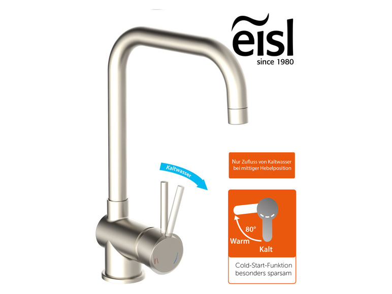 Eisl Küchenarmatur »Futura«, mit Cold-Start Funktion Nur für heute