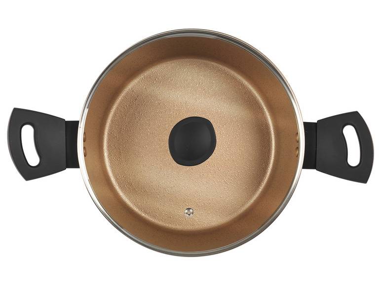 Russell Hobbs Aluminium Topf Opulence Collection Schwarz/Gold Fabrikladen
