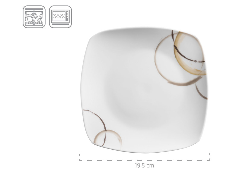 MÄSER Geschirr-Set »Nela«, beige/braun/weiß, 30-teilig Fabrikverkauf