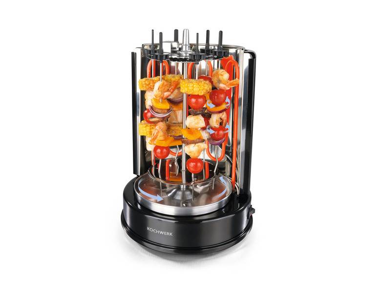 RACHS KOCHWERK Dönergrill 1400 W schwarz Osterangebot