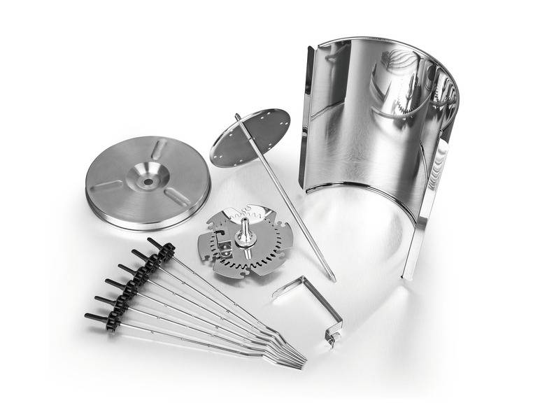 RACHS KOCHWERK Dönergrill 1400 W schwarz Osterangebot