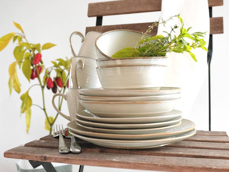MÄSER Frühstücks-Set-Serie »Nottingham«, 12-teilig, Beige Vatertagsangebot