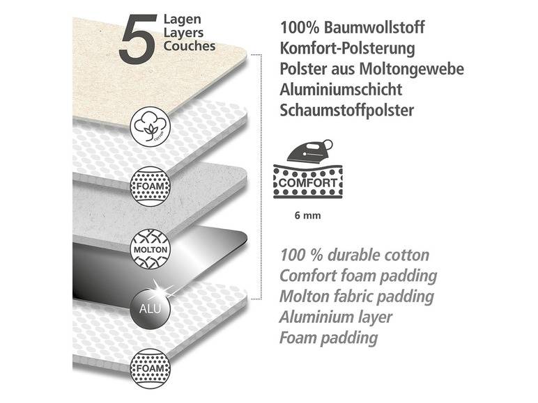 Wenko Bügeltischbezug »Air Comfort«, dampfbügelgeeignet Große Rabatte