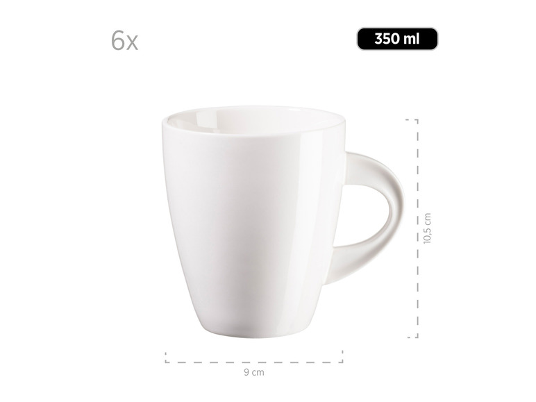 MÄSER Kaffeebecher-Set »La Musica«, 6-teilig, aus Porzellan Bis zu 65% Rabatt