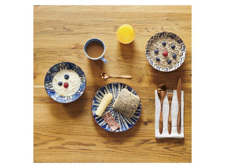 MÄSER Teller-Set »Iberico Blue«, 12-teilig, 4 Designs Vierteljährliche Förderung