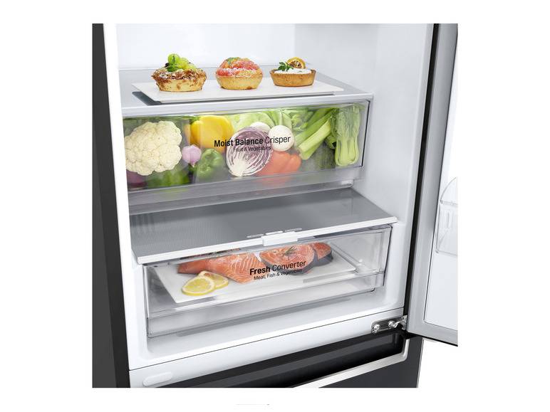 LG Kühl-Gefrierkombination, »GBB62MCGCN1«, Total NoFrost Black Friday Preise