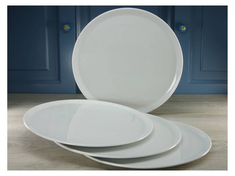 Creatable EUROPA weiss, Pizzateller 33cm, 4 teilig Limitierter Zeitrabatt