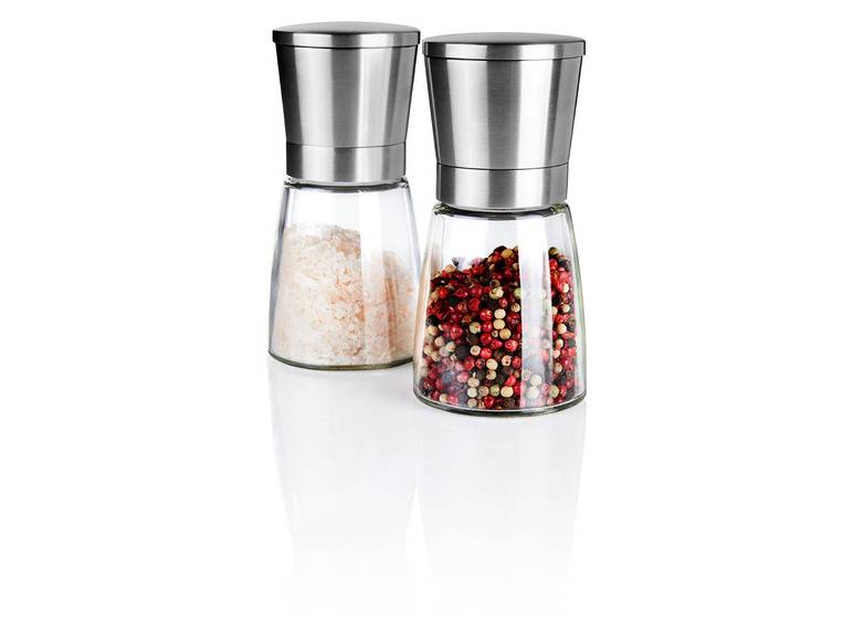 ERNESTO® Salz- und Pfeffermühle / Essig- und Öl-Spender, 2-teilig Super Sparpreis