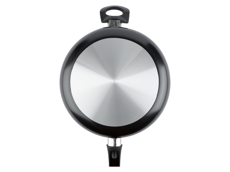 ERNESTO® Sauteuse »Alu Noir« 28 cm mit Gegengriff und Glasdeckel Black Friday Preise