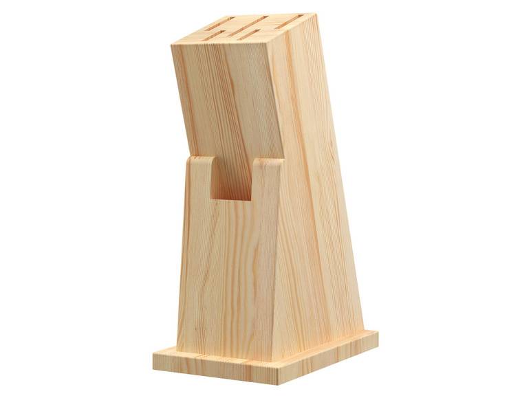 ERNESTO® Messerblock, mit 5 Messern und Schere im Angebot