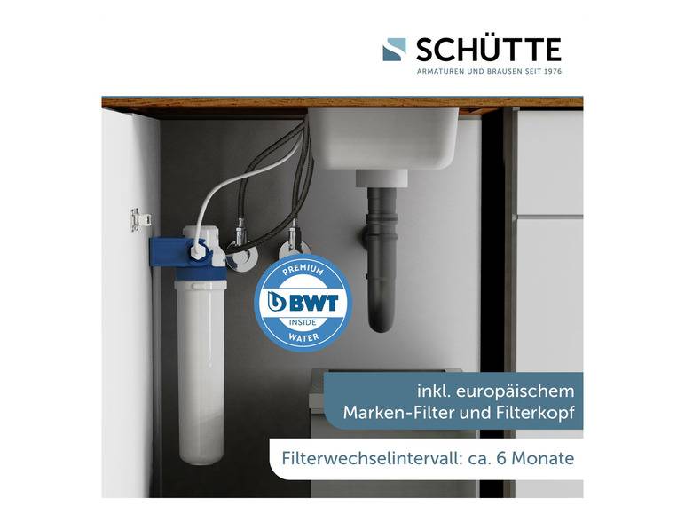 Schütte Küchenarmatur mit Filtersystem »Aquastar Pro«, mit 360° schwenkbarem Auslauf Limitierter Zeitrabatt
