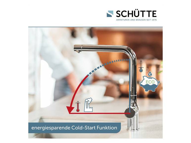 Schütte Küchenarmatur mit Filtersystem »Aquastar Pro«, mit 360° schwenkbarem Auslauf Limitierter Zeitrabatt