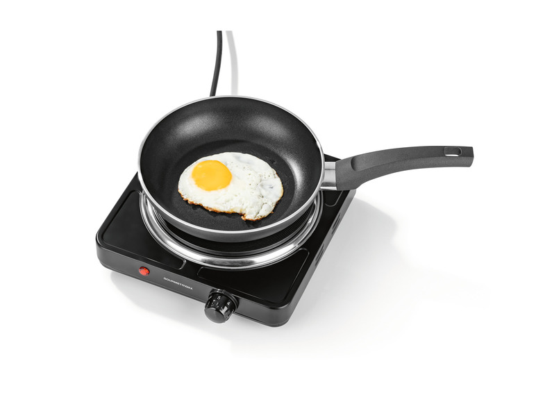 GOURMETmaxx Einzelkochplatte 1500 W schwarz Fabrikpreis