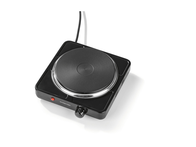 GOURMETmaxx Einzelkochplatte 1500 W schwarz Fabrikpreis