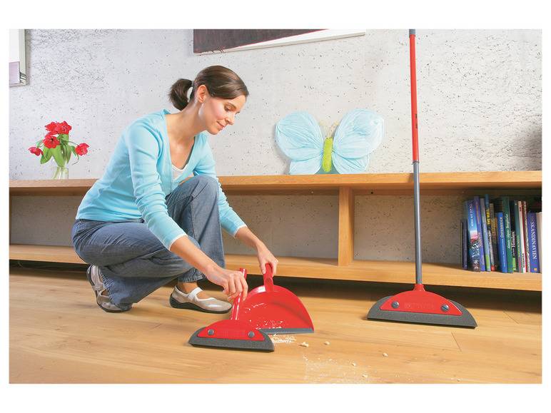 Vileda Superfeger Classic Besen System + Superfeger Classic Kehrset Box Saisonschlussverkauf