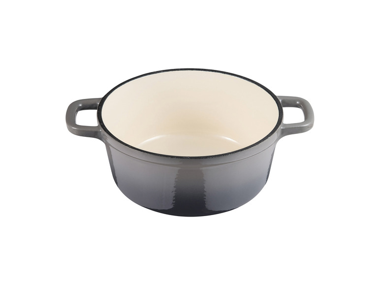 Masterpro Kasserolle, Gusseisen, mit Deckel, Ø22 cm Weihnachtsangebot