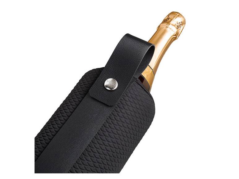 vacu vin Wein Set klassisch 4teilig + Weinkühler »Artico«, flexibel, schwarz Neuheiten