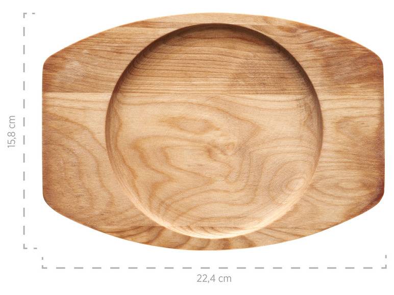 MÄSER Mini Gusseisenpfanne, Ø 16 cm, mit Servierbrett Neueste Stile