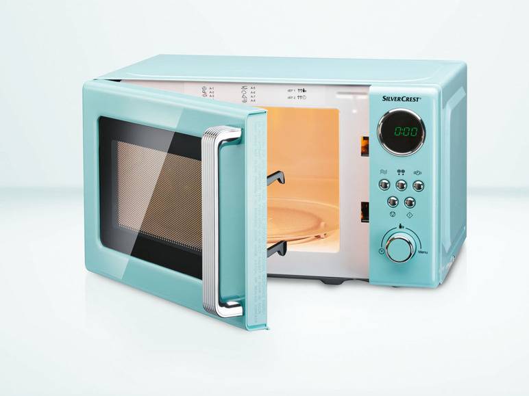 SILVERCREST® KITCHEN TOOLS Mikrowelle »SMWC 700 C1«, 17 l, 700 W türkis Online