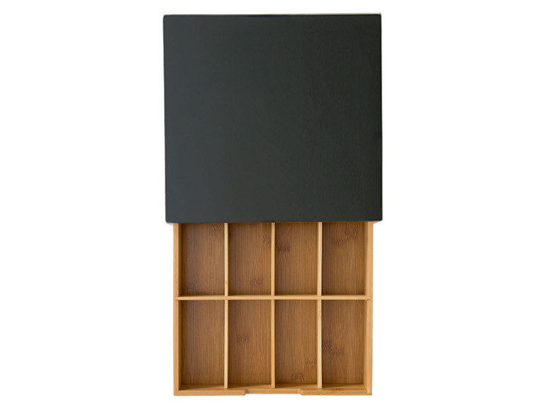 ERNESTO® Bambus Schubladen-Box, mit Glas-Oberseite Angebote